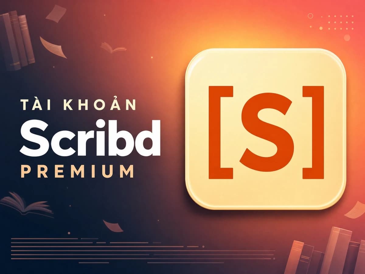 Tài khoản Scribd Premium