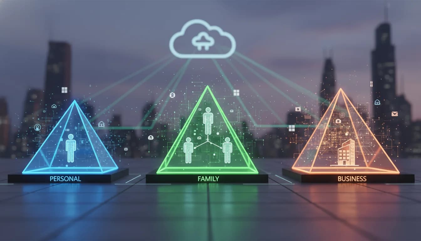 So sánh các gói Microsoft 365: Nên chọn Personal, Family hay Business?