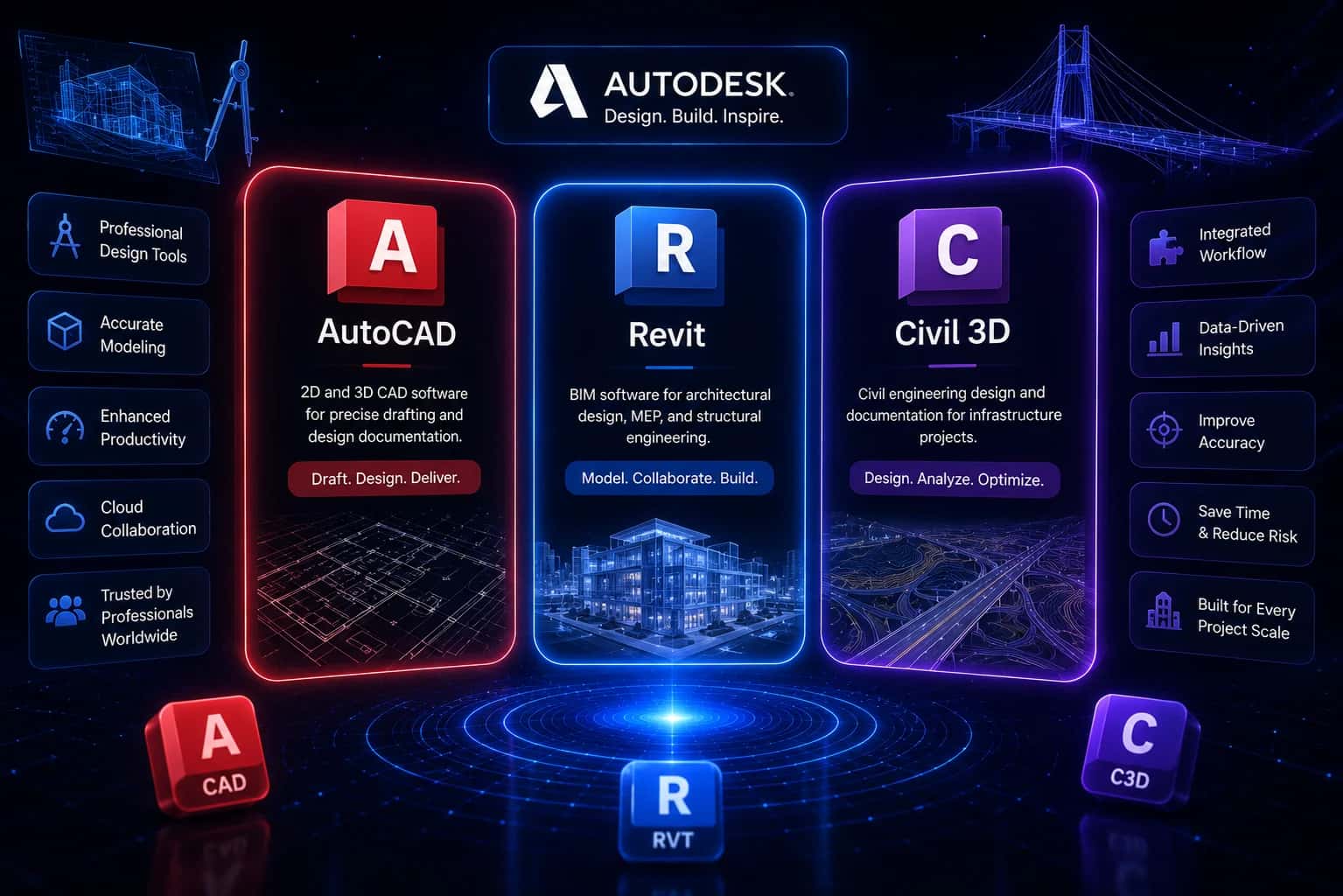 Autodesk & phần mềm CAD/BIM